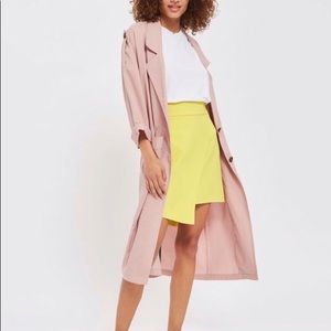 NWT Topshop Washed '80s Duster Coat